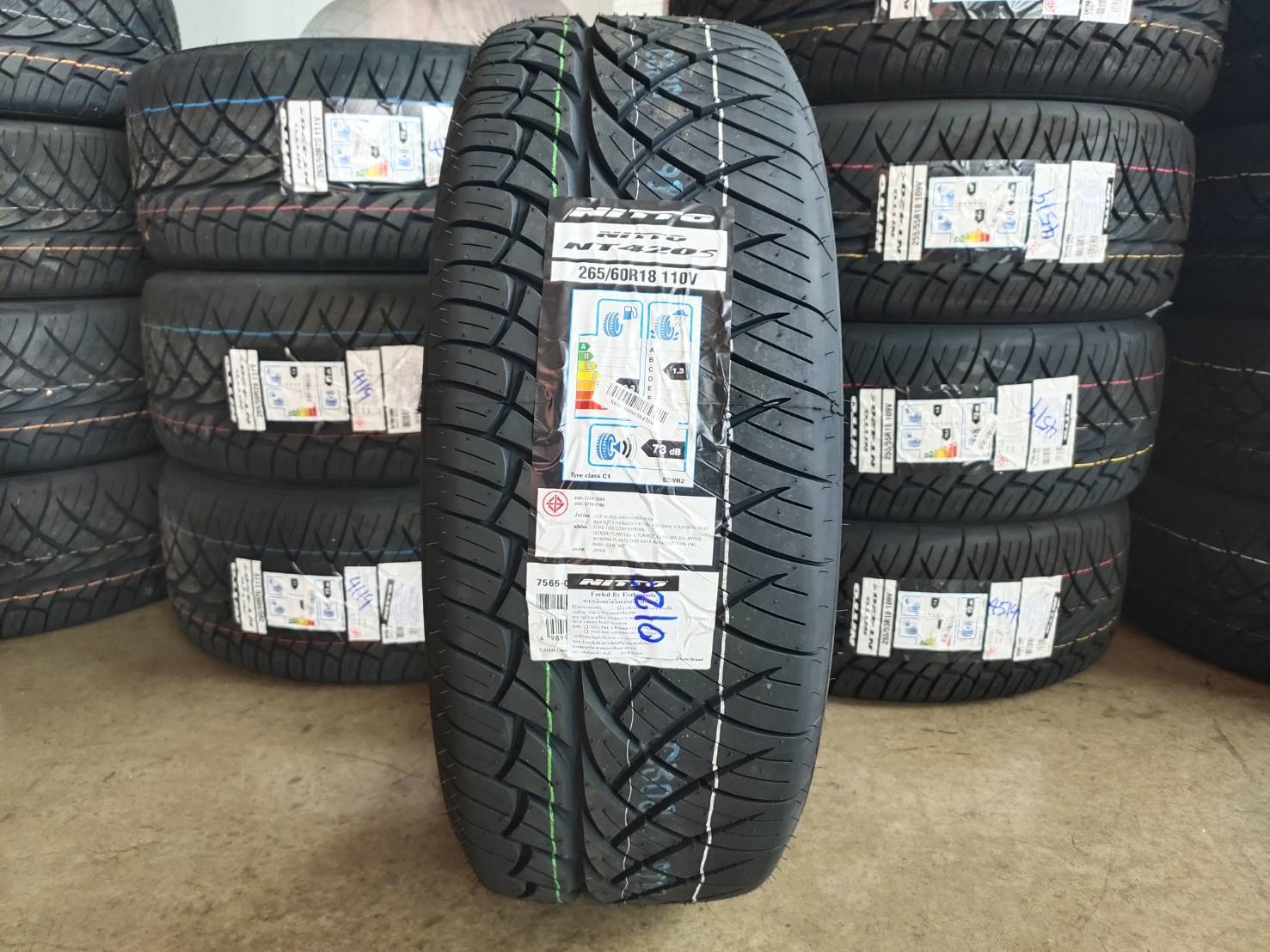 NITTO NT420S 255/50-18 ปี20 มาใหม่ราคาถูก