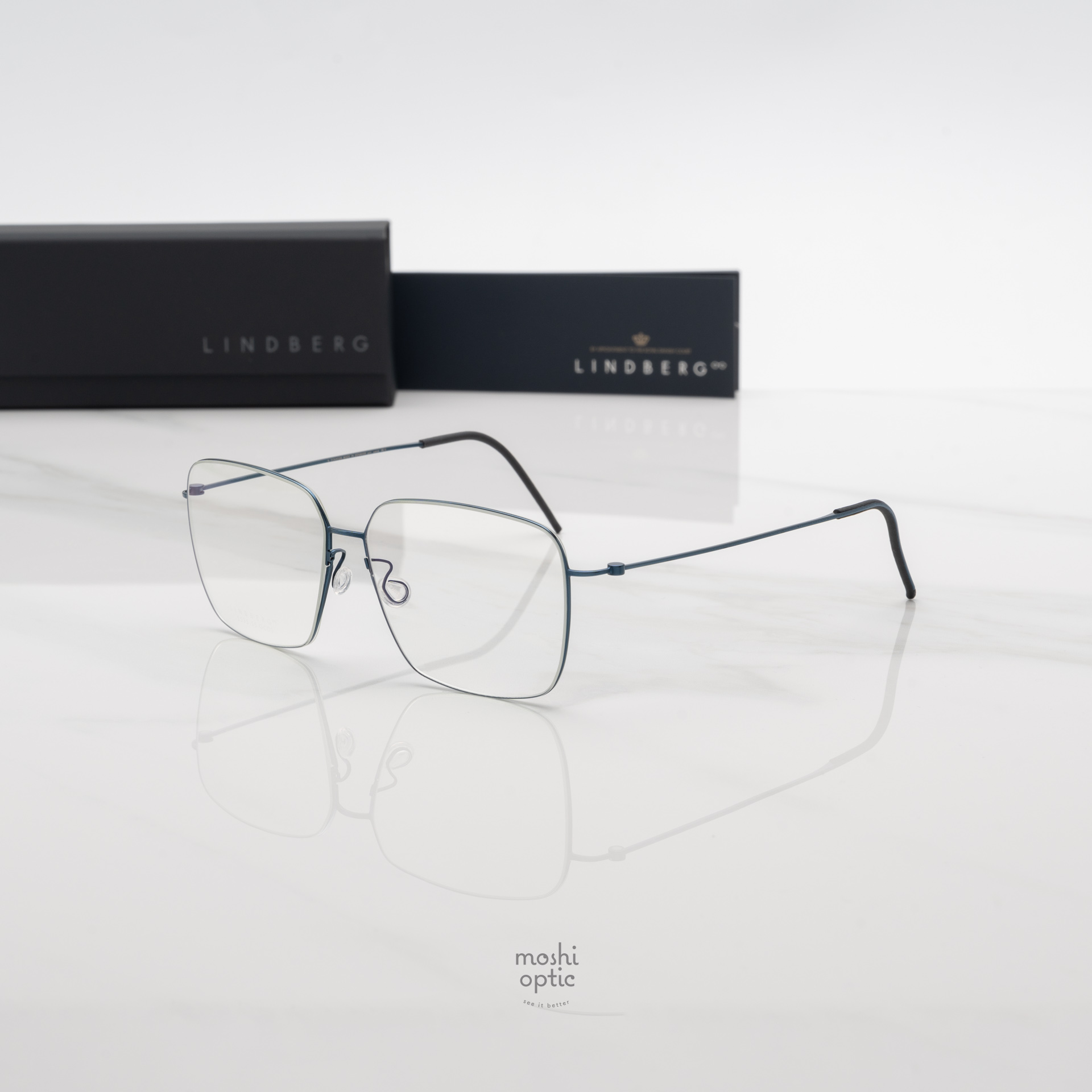 แว่นสายตา Lindberg Thintanium 097 15E2B 5535 T850 PU13