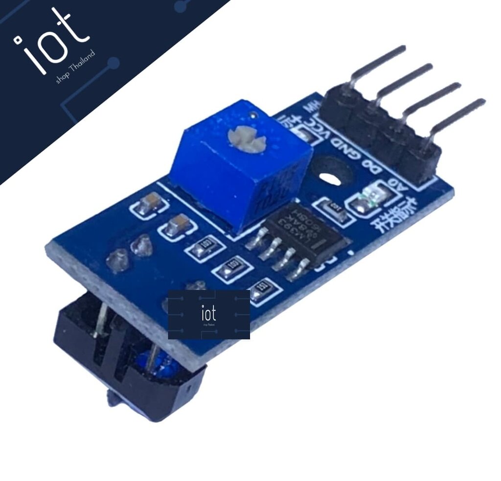 TCRT5000 infrared reflectance sensor module (โมดูลแทรคเส้น)
