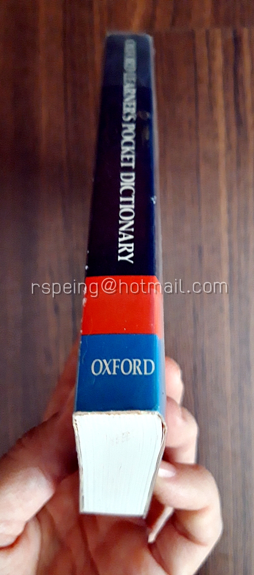 Oxford Learner's Pocket Dictionary