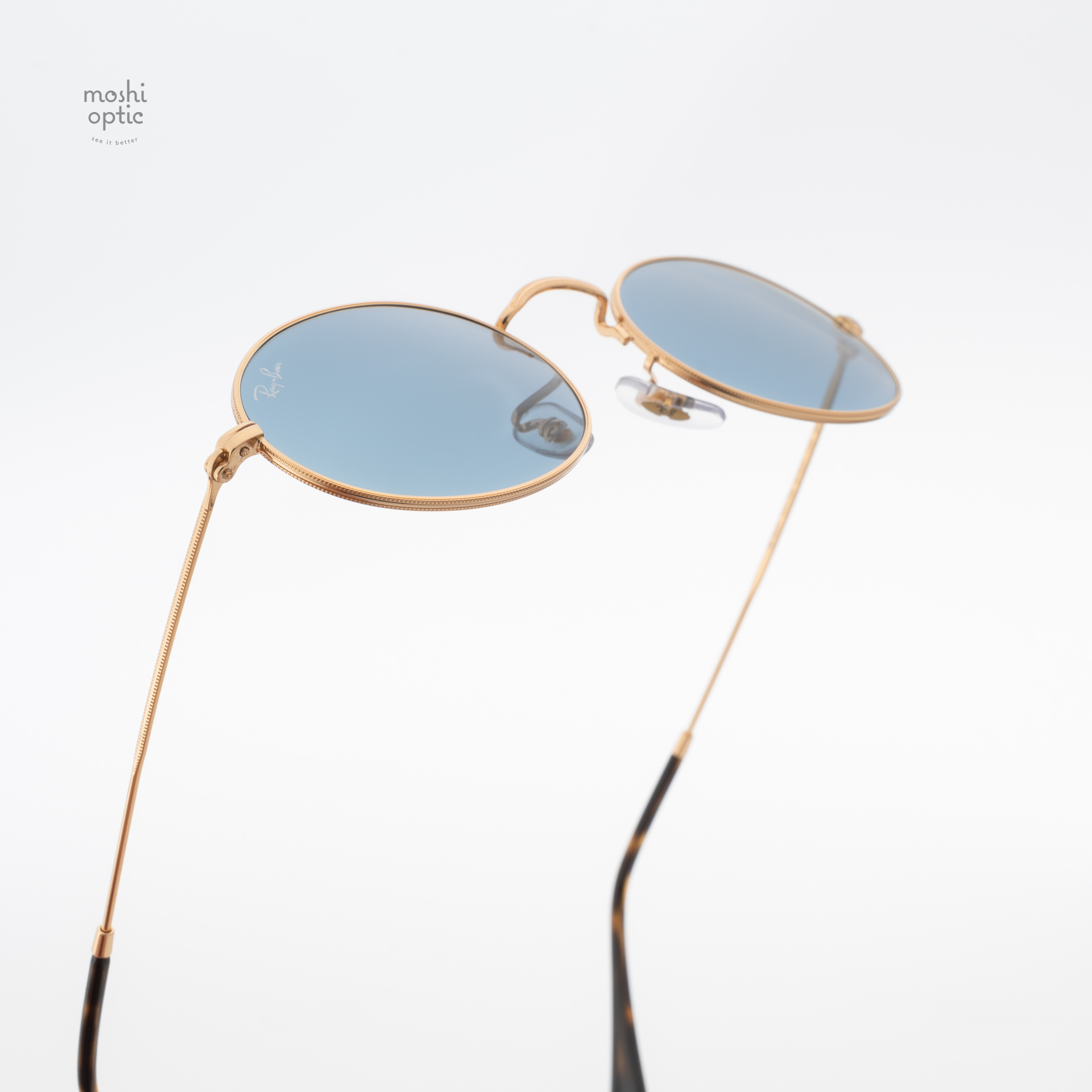 RayBan RB3547 Oval 001/56 Gold