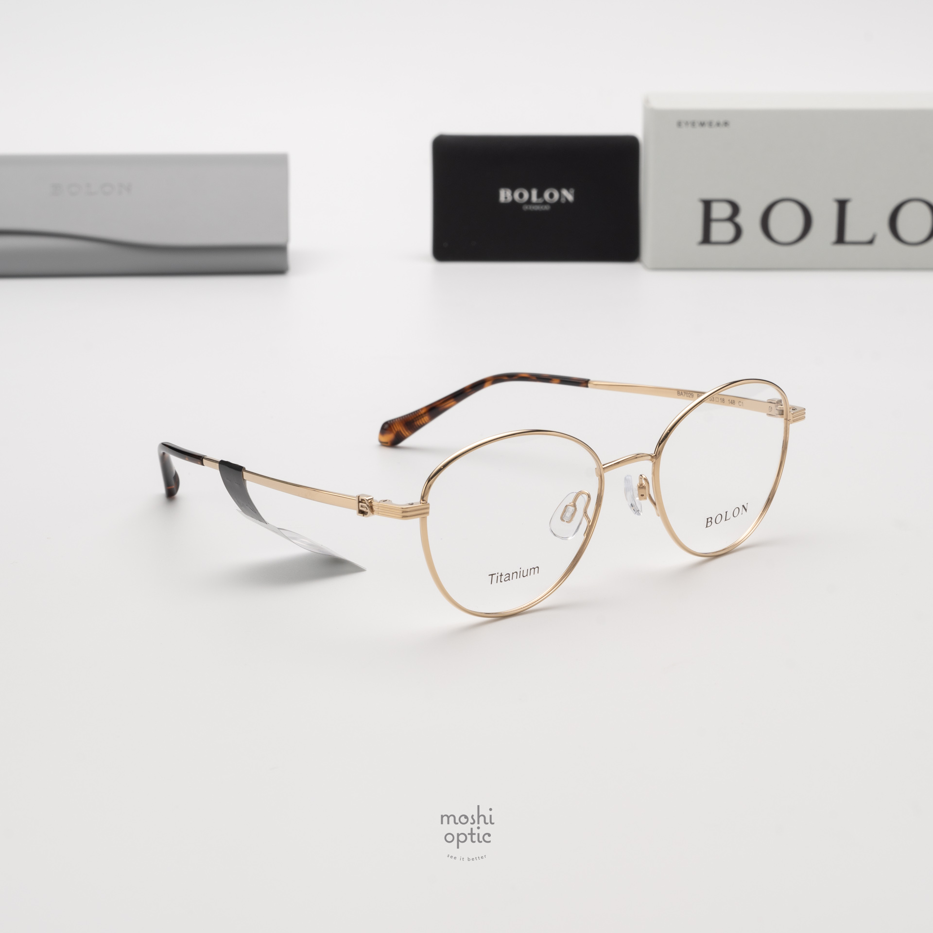 แว่นสายตา BOLON รุ่น VILNIUS BA7029 B60 Gold