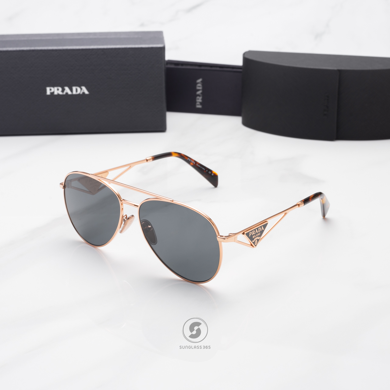 PRADA PR73ZS SVF09T Rose Gold