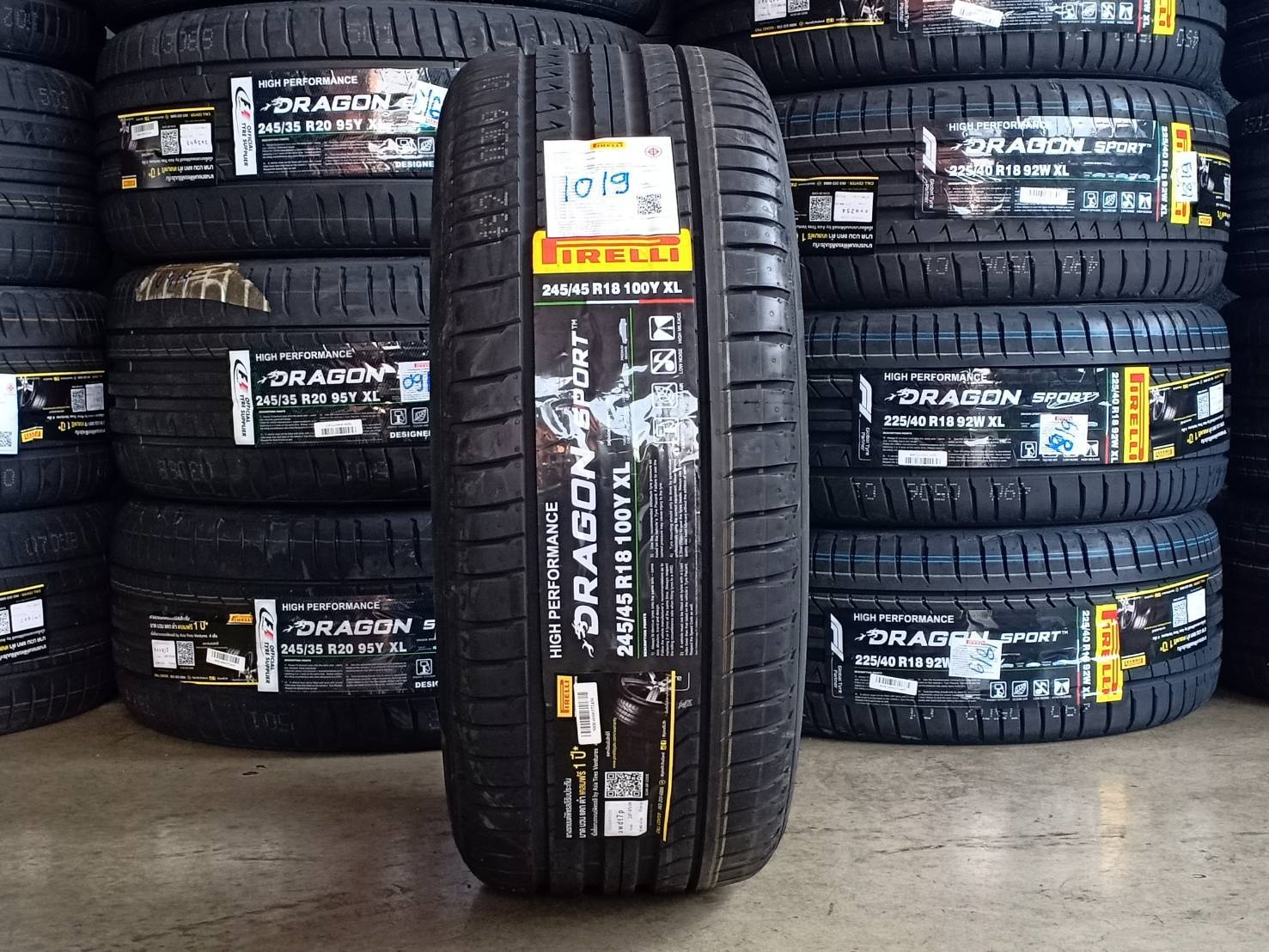 PIRELLI DRAGON SPORT 245/45R18 100Y (ปี19)