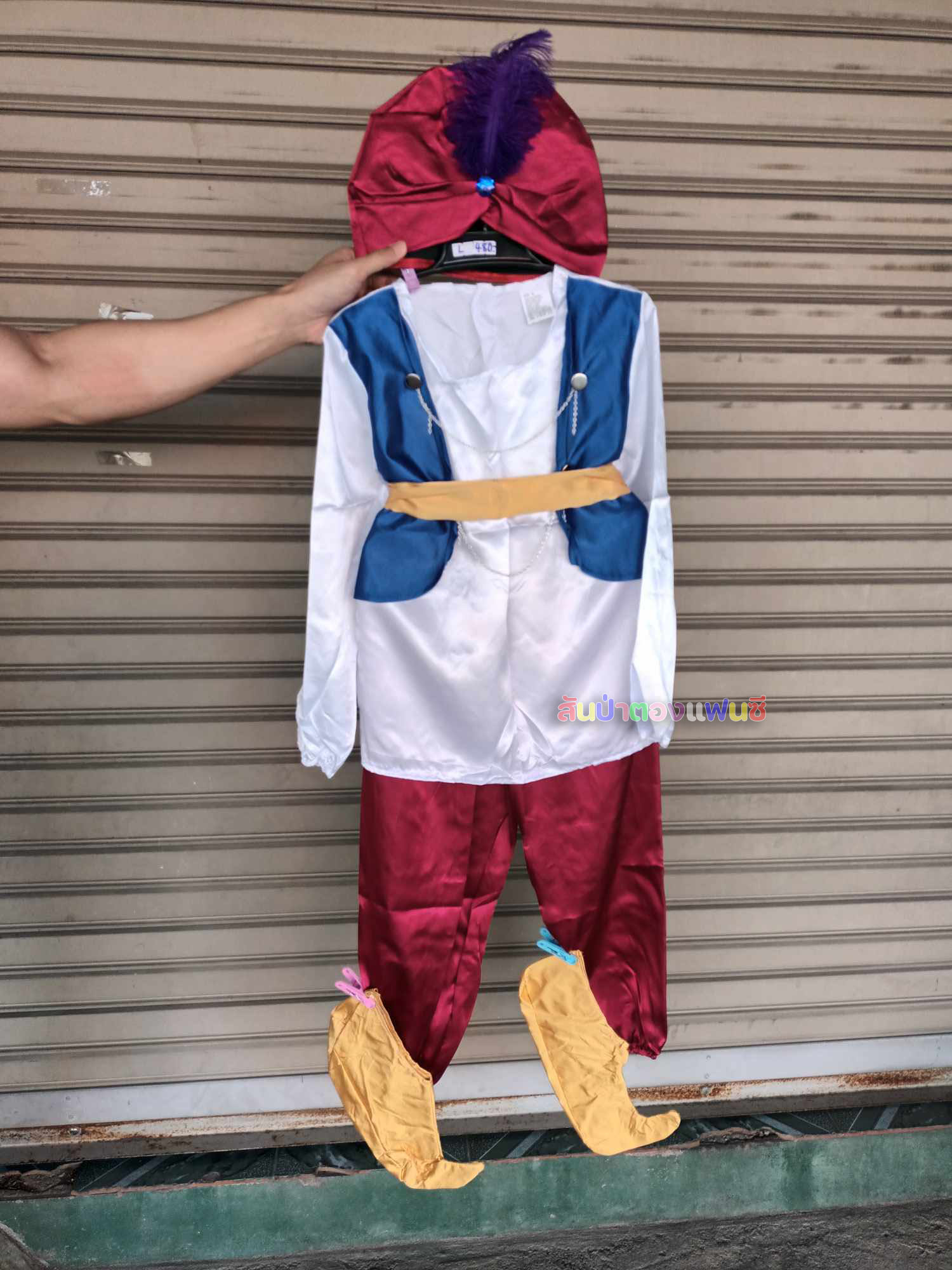 ชุดอาละดินเด็ก ชุดอินเดียเด็ก ชุดยักษ์จินนี่ ชุดแฟนซีเด็ก
