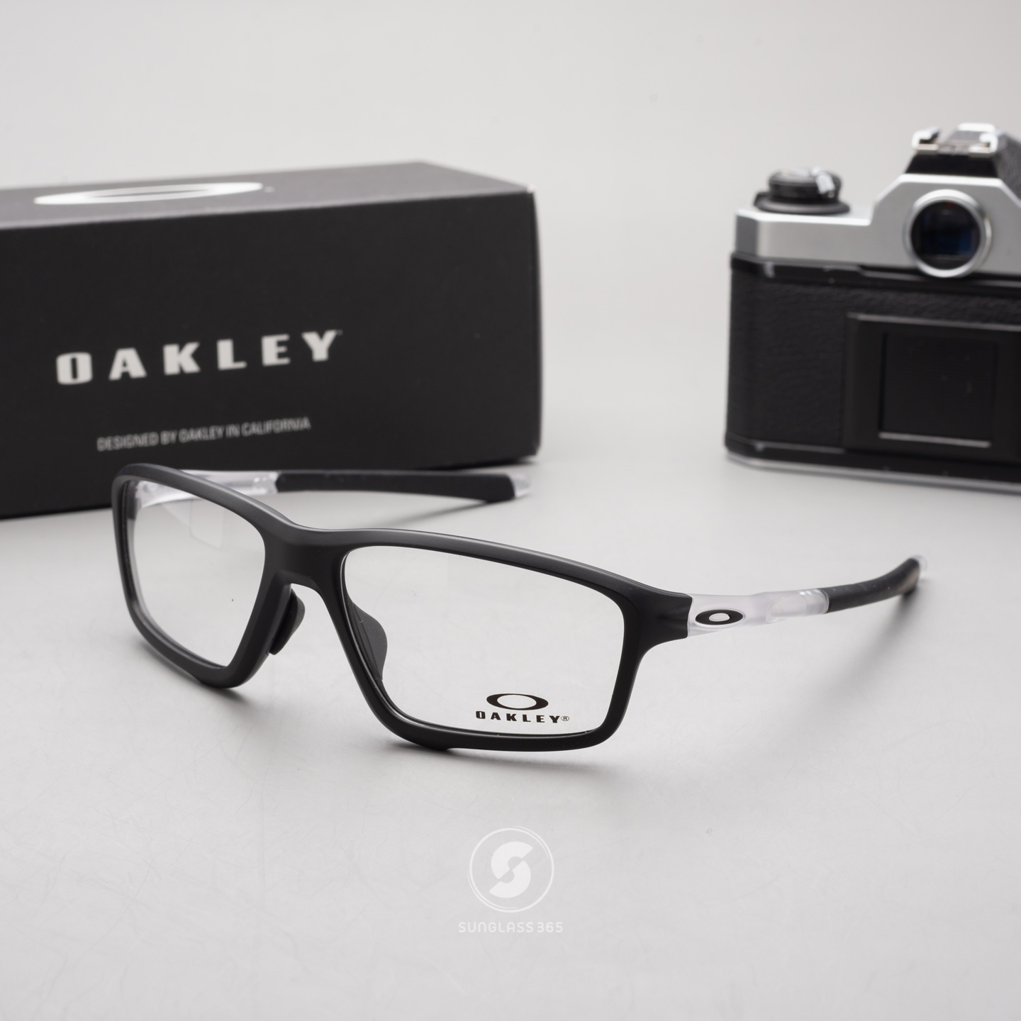 Oakley OX8080-03 CROSSLINK ZERO MATTE BLACK Clear