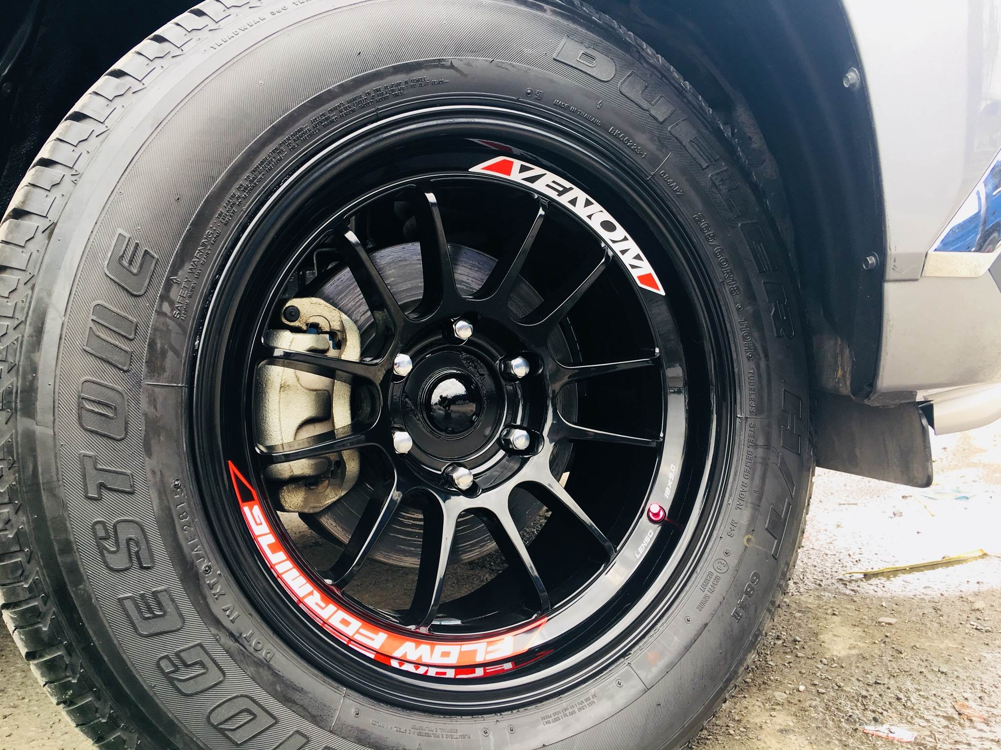 มาใหม่ LENSO : VENOM 5 ขอบ18 วง 7000 ปกติ 8500