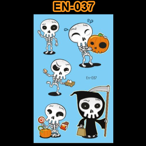 Tattoo Halloween สติ๊กทู แทททูฮาโลวีน #A