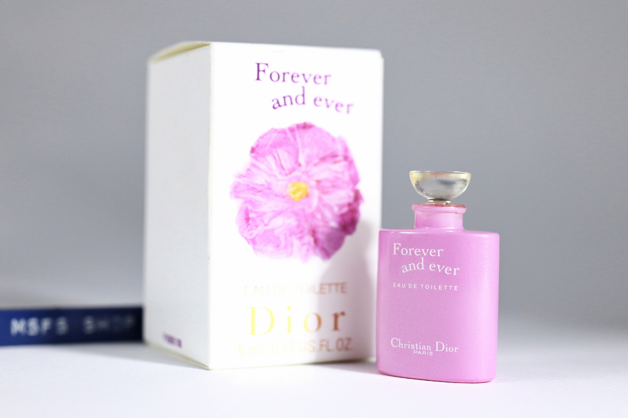 [Vintage] Christian Dior Forever and Ever EDT 5ml Splash Miniature ขวดจิ๋ว แบบแต้ม - น้ำหอม Vintage