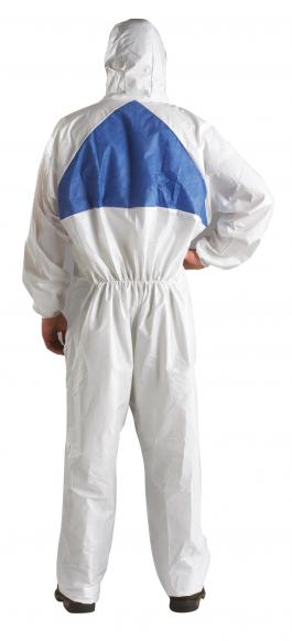 ชุด PPE 3M4540+ Coverall Type 5/6 ชุดป้องกันฝุ่นละอองและสารเคมี 1 ชุด