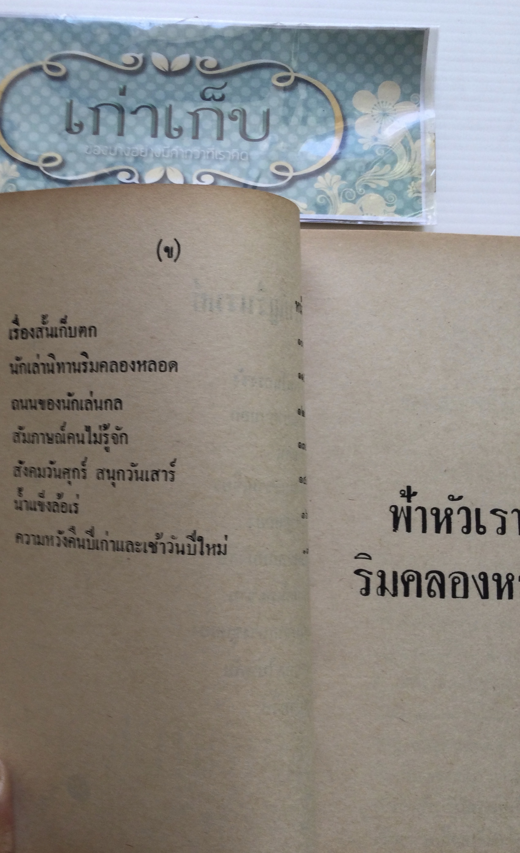 ฟ้าหัวเราะริมคลองหลอด โดย ตะวัน โรจน์ระวี