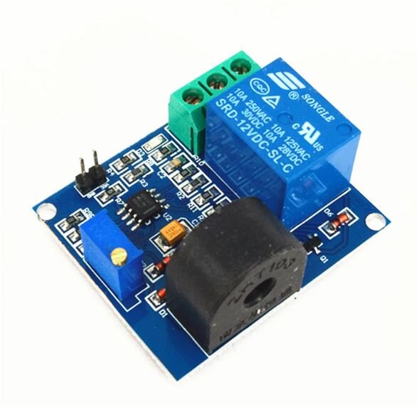 5A Overcurrent Protection Module AC Current Detection 12V relay module