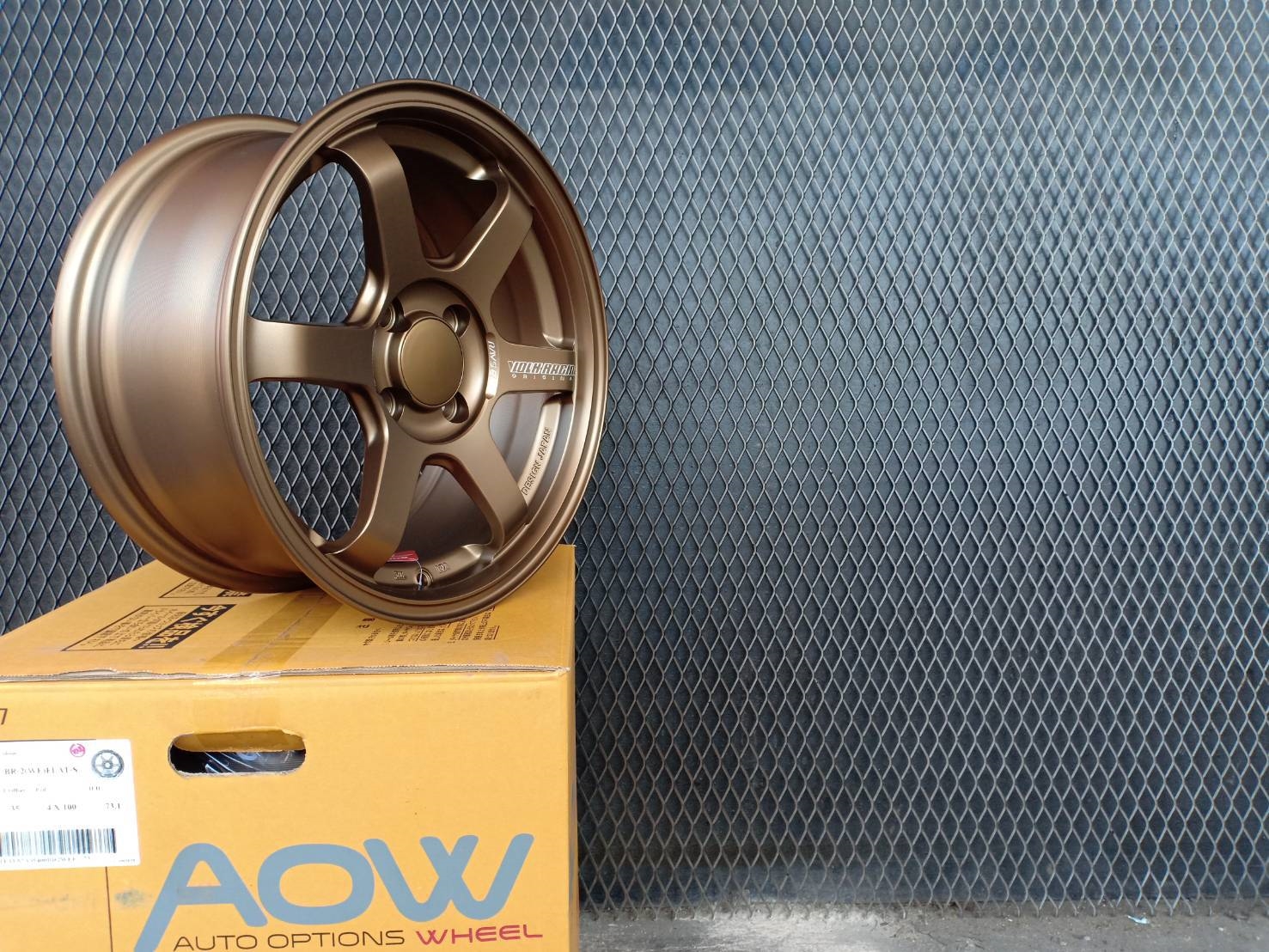 AOW11 TE37 FLOWFORMING ขอบ15 ก้านกลึงมาใหม่
