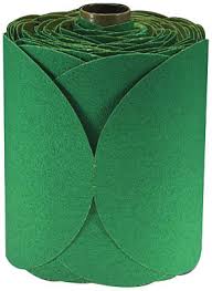 3M PN1501 Stikit Green G80 กระดาษทรายกลมหลังกาวขนาด 5 นิ้ว