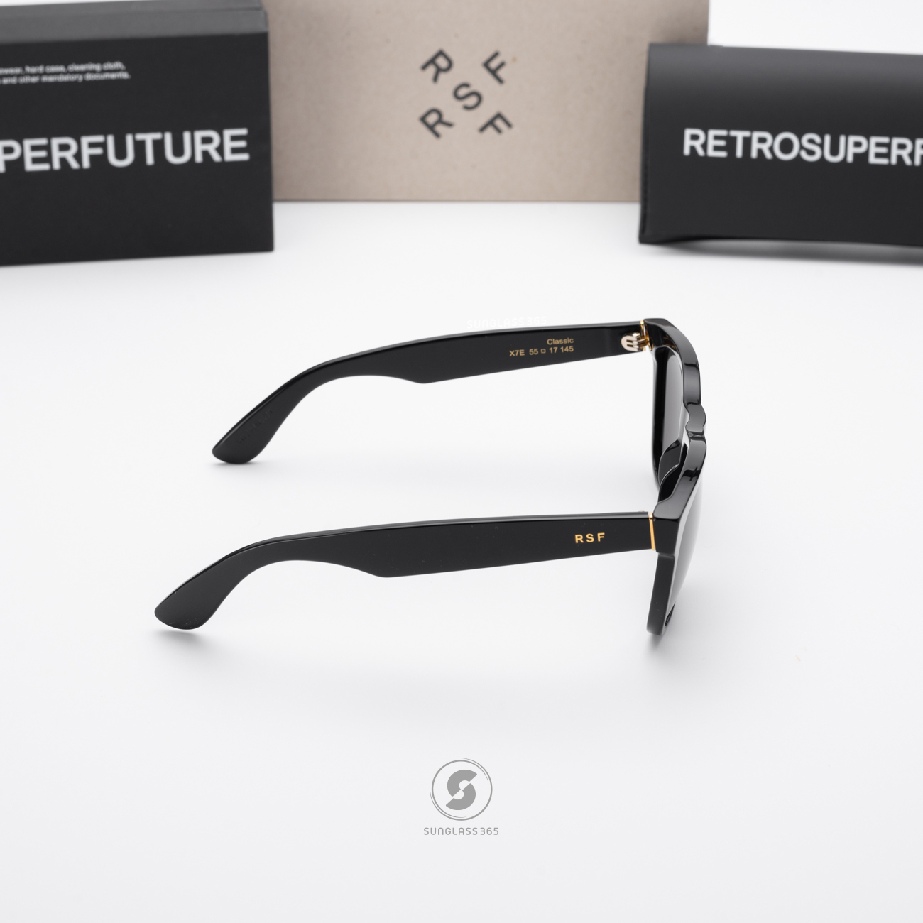 แว่นกันแดด SUPER SP X7E Classic Black