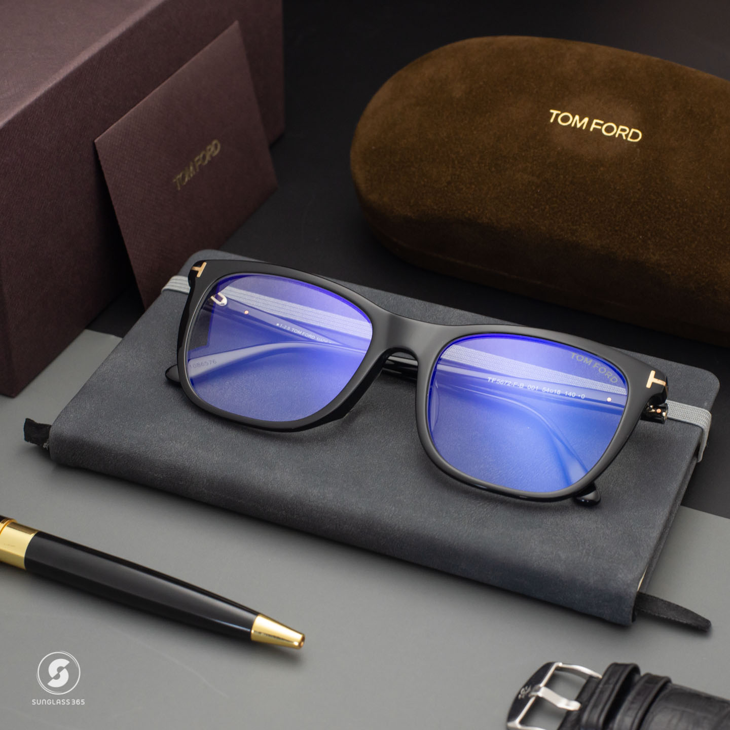 กรอบแว่น TOM FORD TF5672-F-B 001
