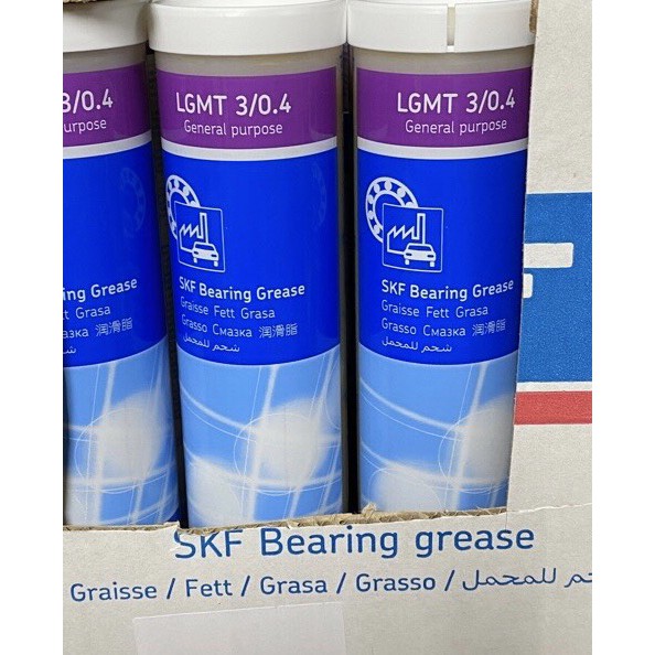 จารบี SKF LGMT 3/0.4 ขนาด 0.4 กิโลกรัม จาระบีอเนกประสงค์ LGMT3/0.4 จารบี SKF LGMT 3