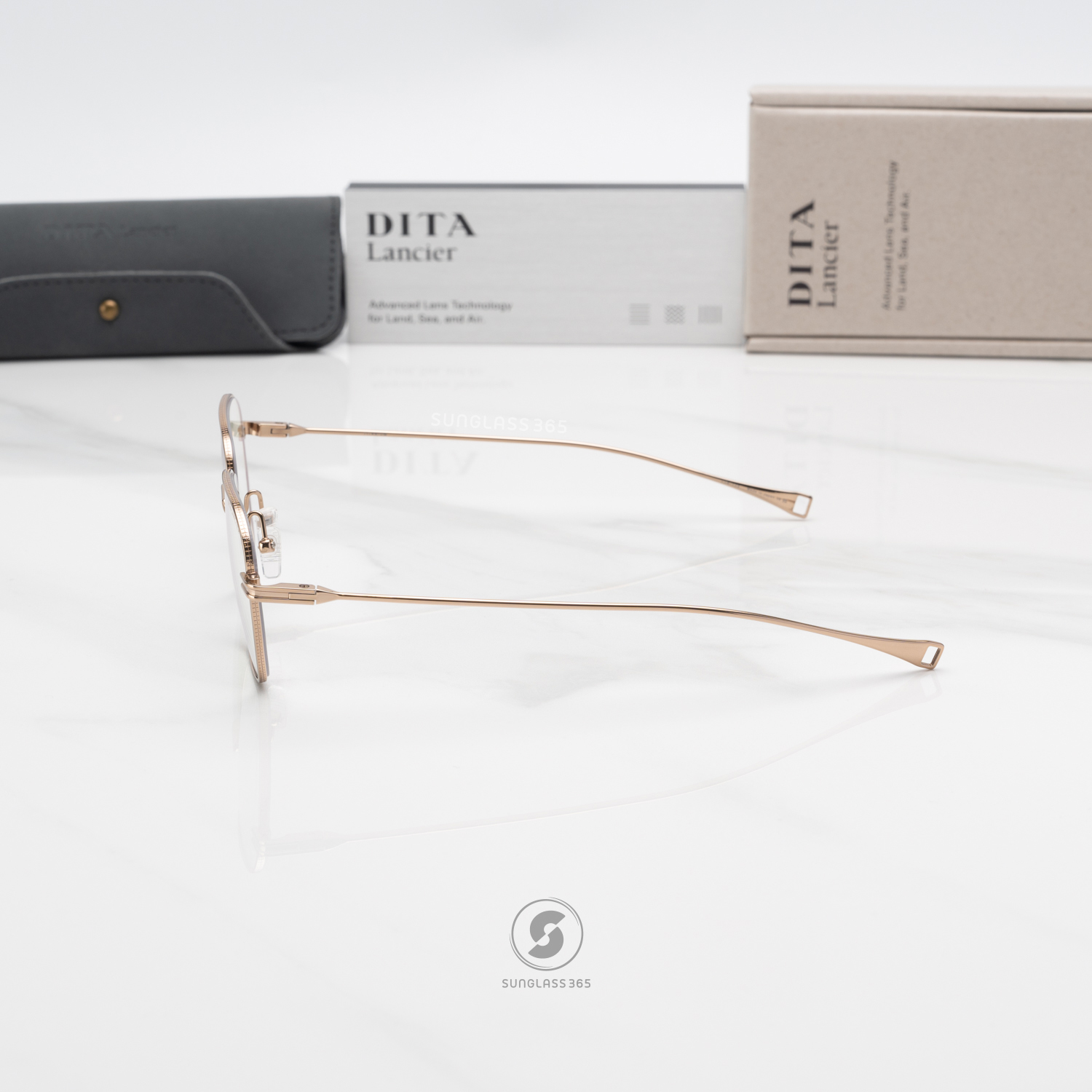 แว่นสายตา DITA LANCIER DLX123 A 01 with Blue Control Lens