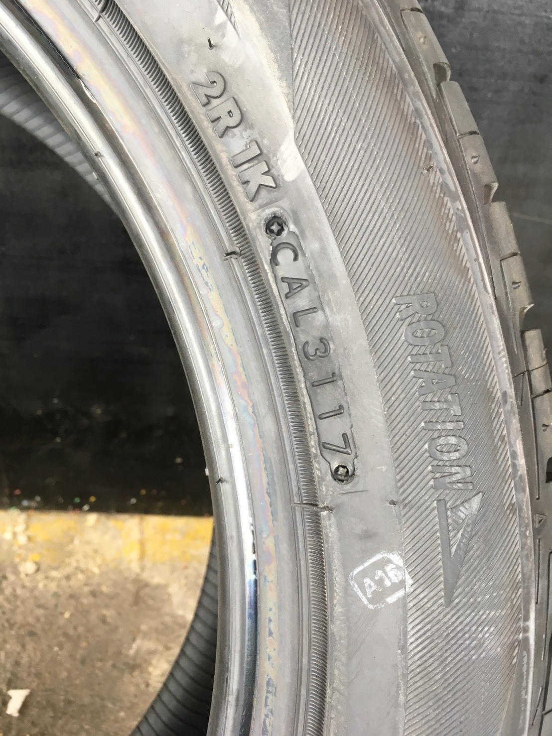 BRIDGESTONE TECHNO SPORTS 245-45-18 เส้น 4500 ปี17 ปกติ 6000