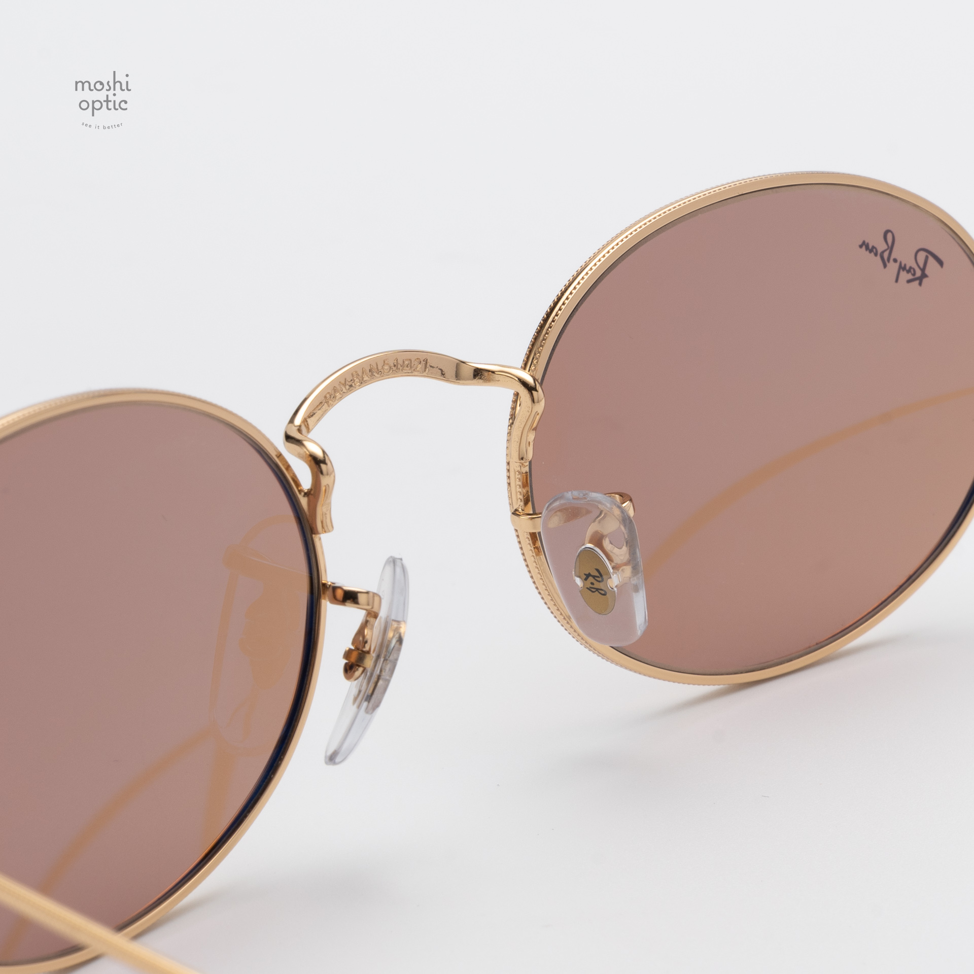 RayBan RB3547 Oval 001/53 Gold
