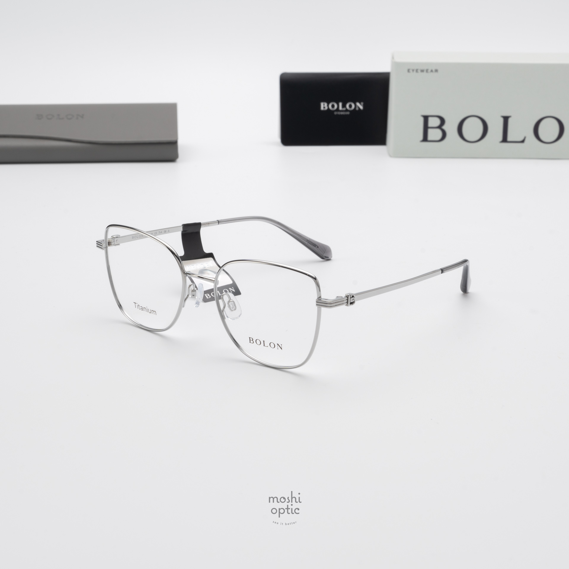 แว่นสายตา BOLON รุ่น Riga BA7030 B90 Silver