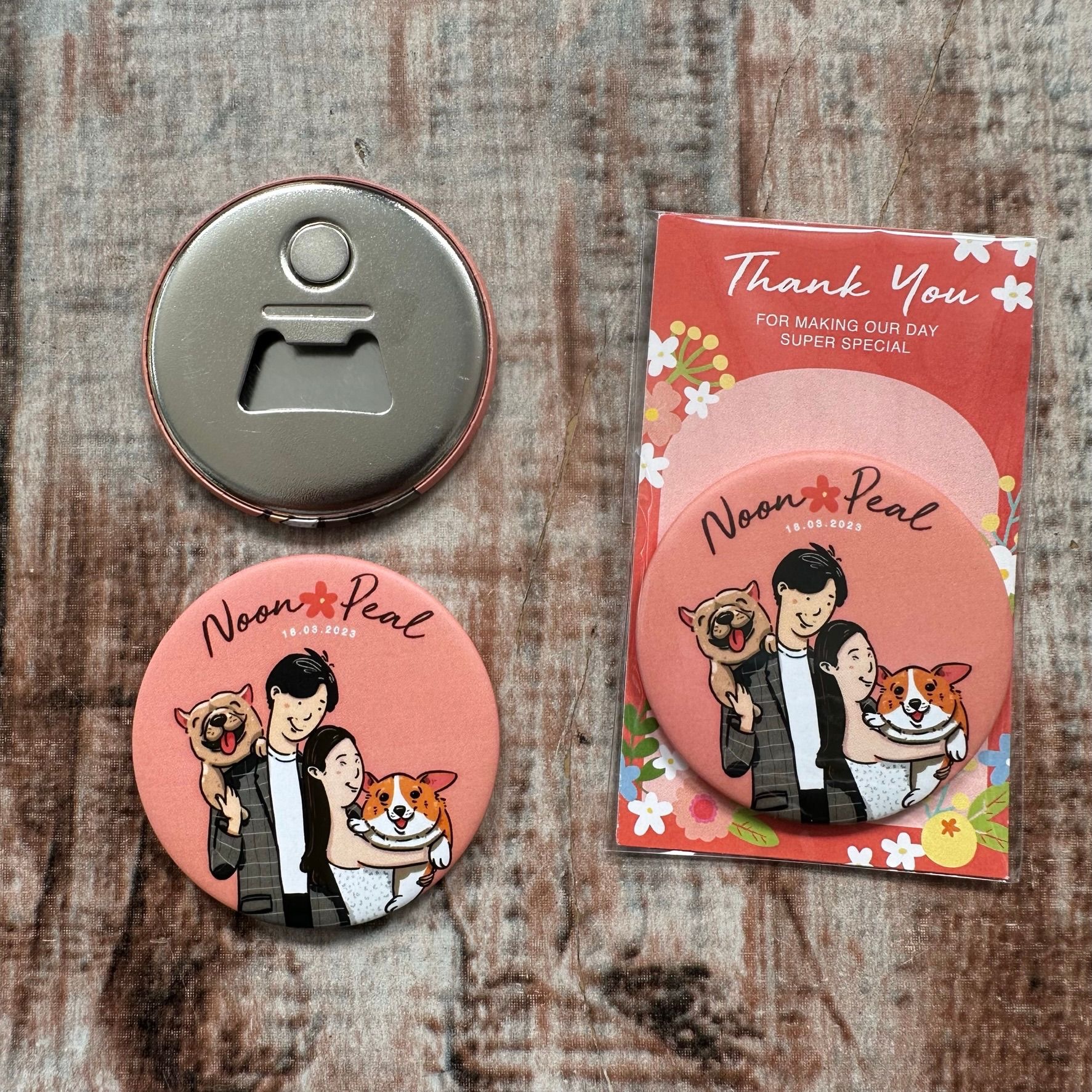 ที่เปิดขวด5.8 cm แม่เหล็กติดตู้เย็น