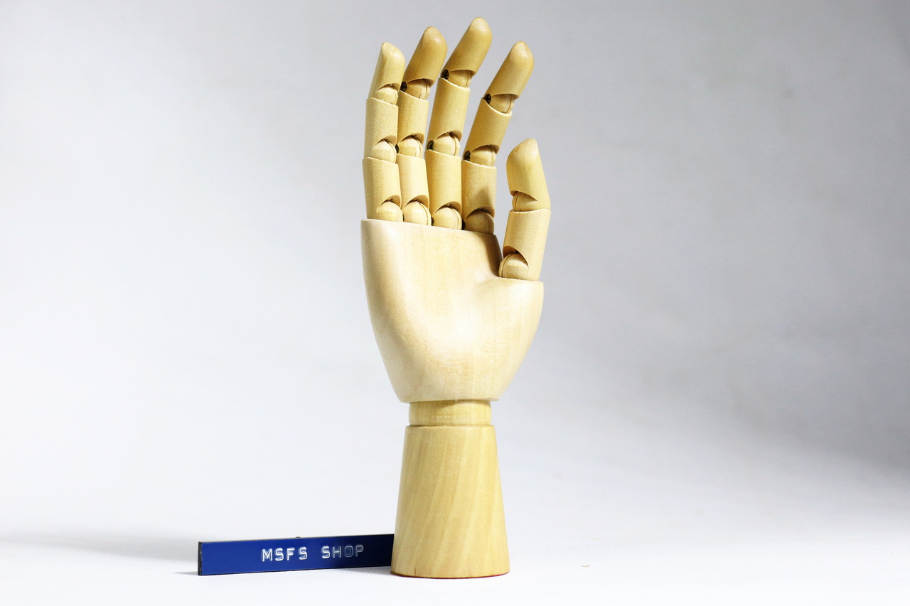 [มือสอง] หุ่นจำลองไม้รูป มือ ขนาดเล็ก