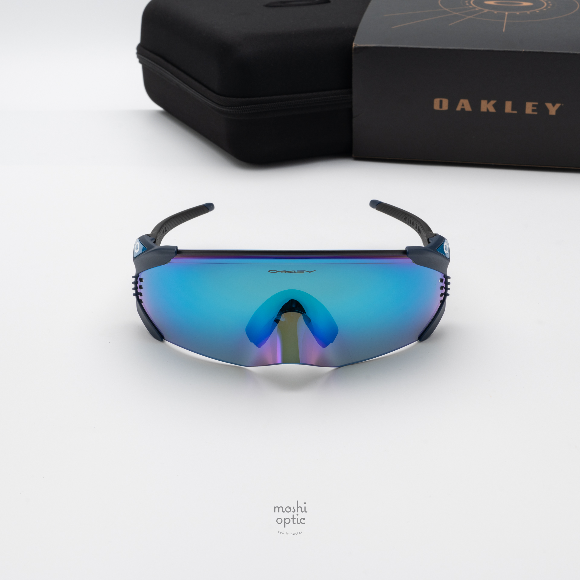 OAKLEY VELO KATO OO9501-04 Matte Navy Prizm Sapphire