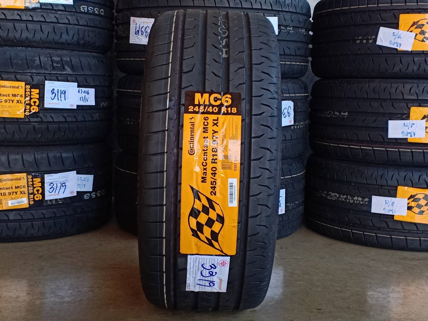 CONTINENTAL CONTACT MC6 245/40R18 ปี19