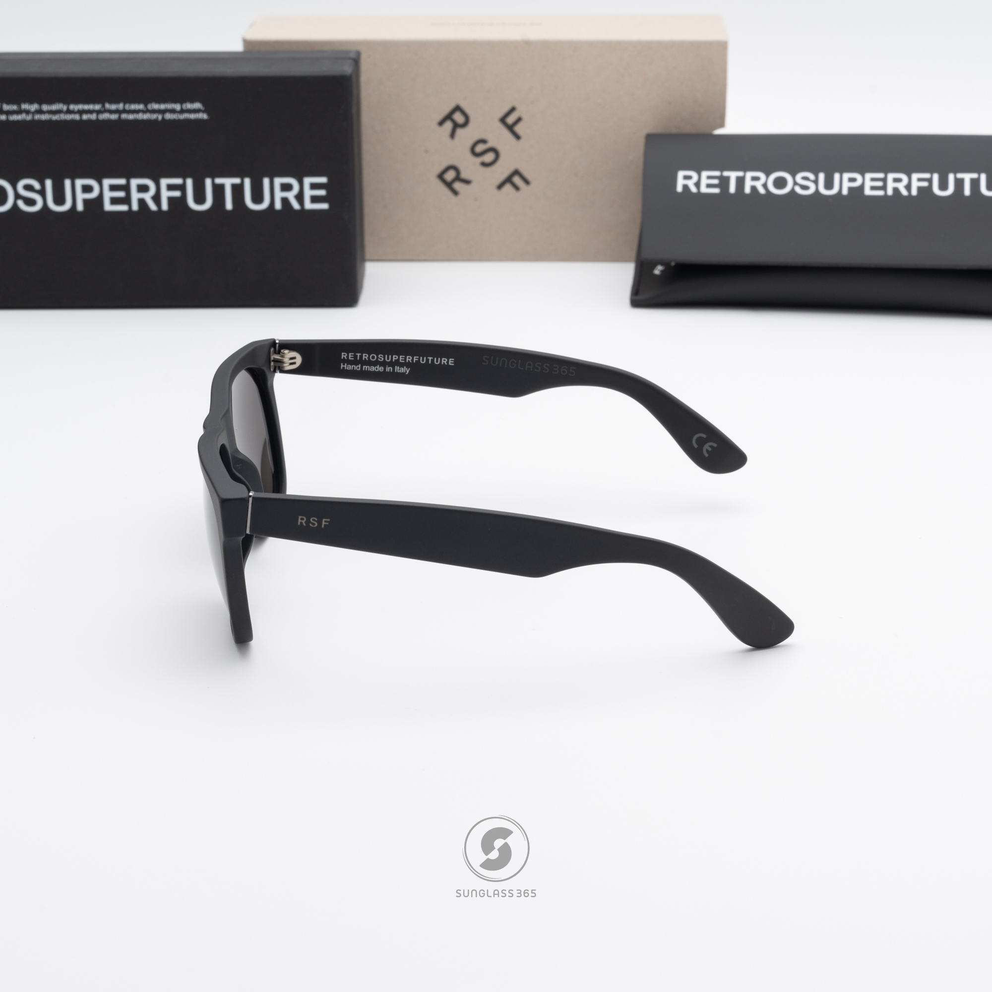 แว่นกันแดด SUPER SP PG9 Classic Black Matte