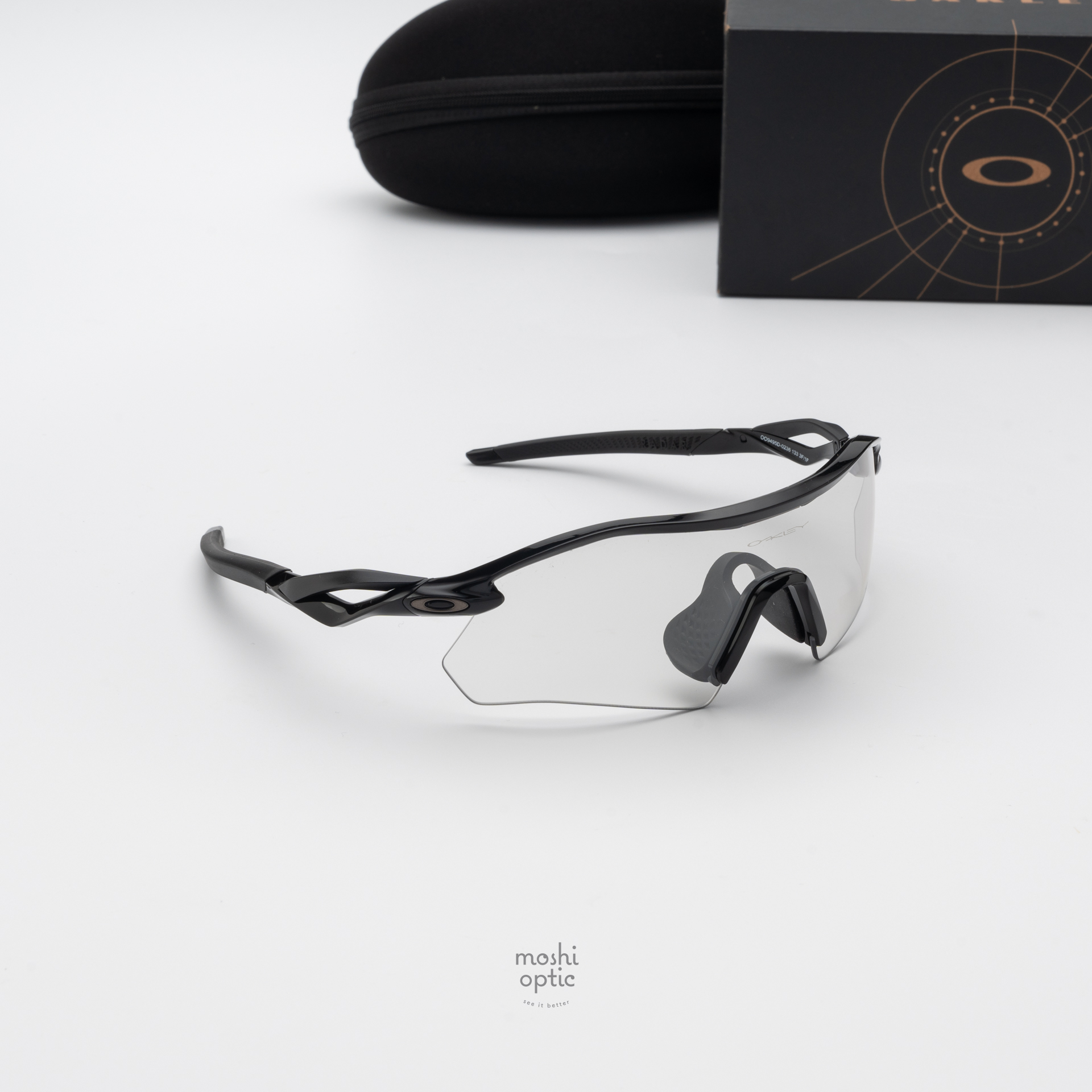 Oakley Radar Plate OO9495D-01 Matte Black Prizm Black Polarized