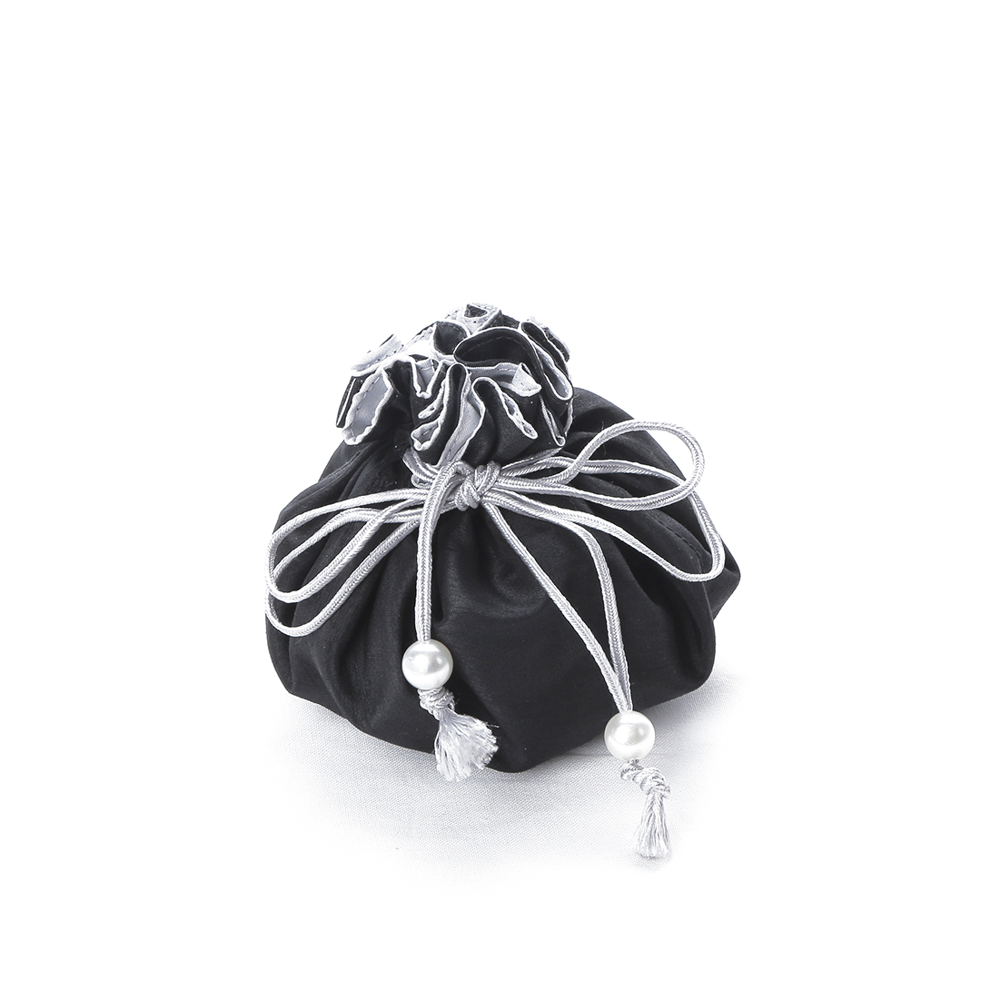 ถุงฟักทอง ฟรุ้งฟริ้ง สำหรับเก็บเครื่องประดับ ขนาดพกพา งานปราณีต