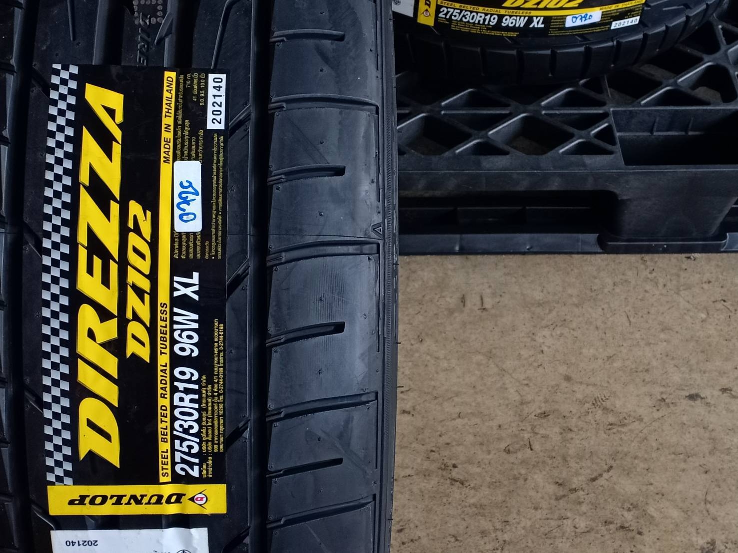 DUNLOP DIREZZA DZ102 245/35R19 ปี20 275/30R19 ปี20