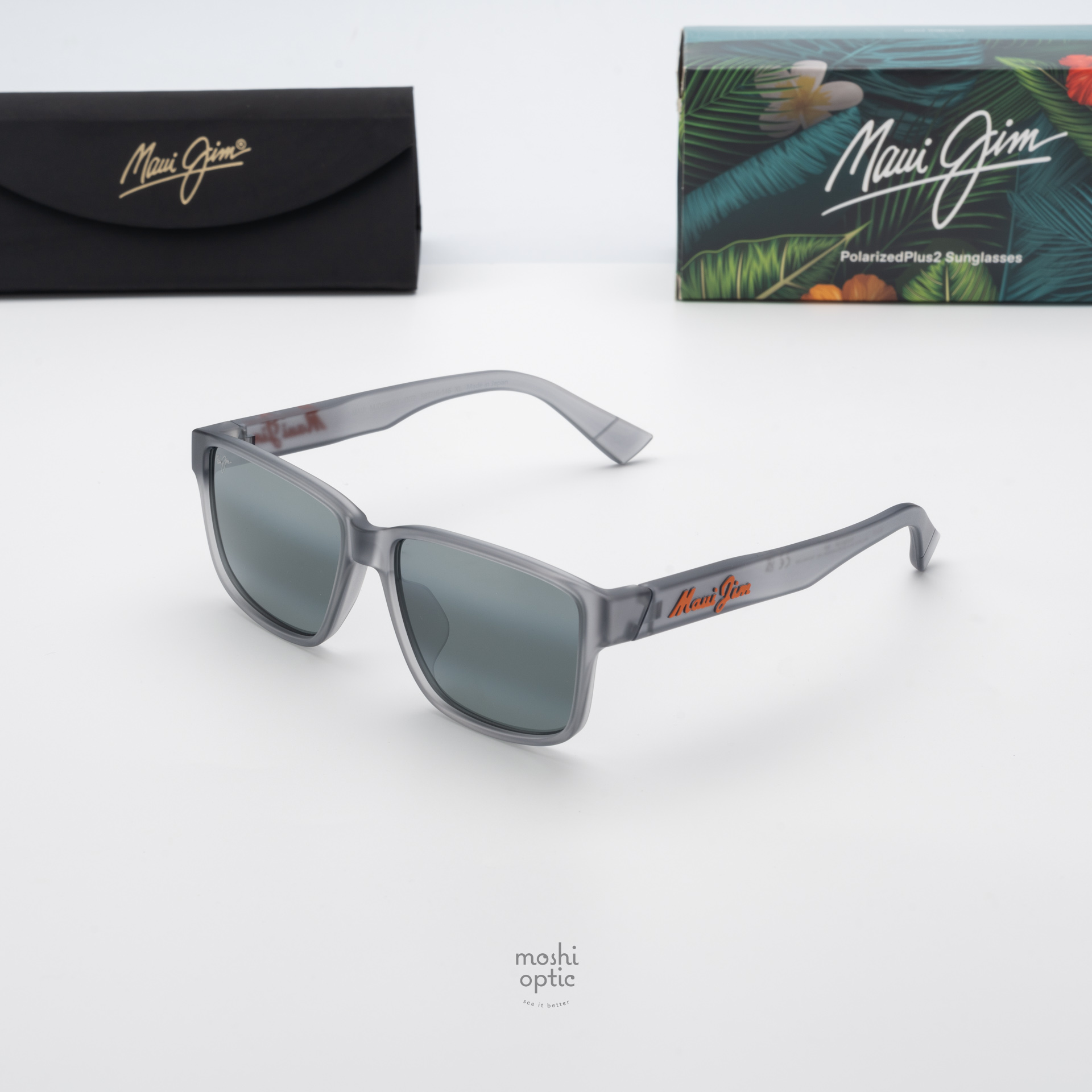 แว่นกันแดด Maui Jim KUNAIHI MJ688SA 002 Neutral Grey