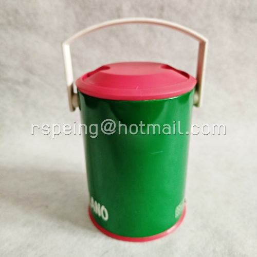 กระติกน้ำร้อนวินเทจ JUMBO SWEET MILANO 0.8 ลิตร ไส้แก้ว สีเขียว ฝาแดง