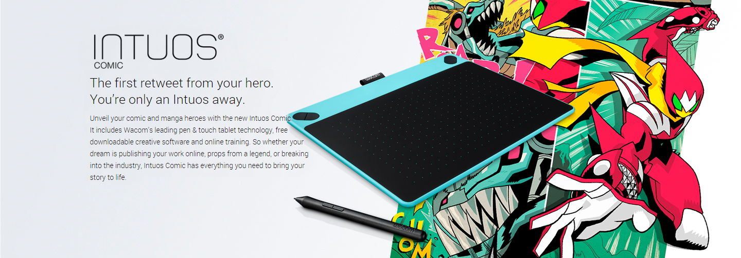 Intuos Comic Mint Blue