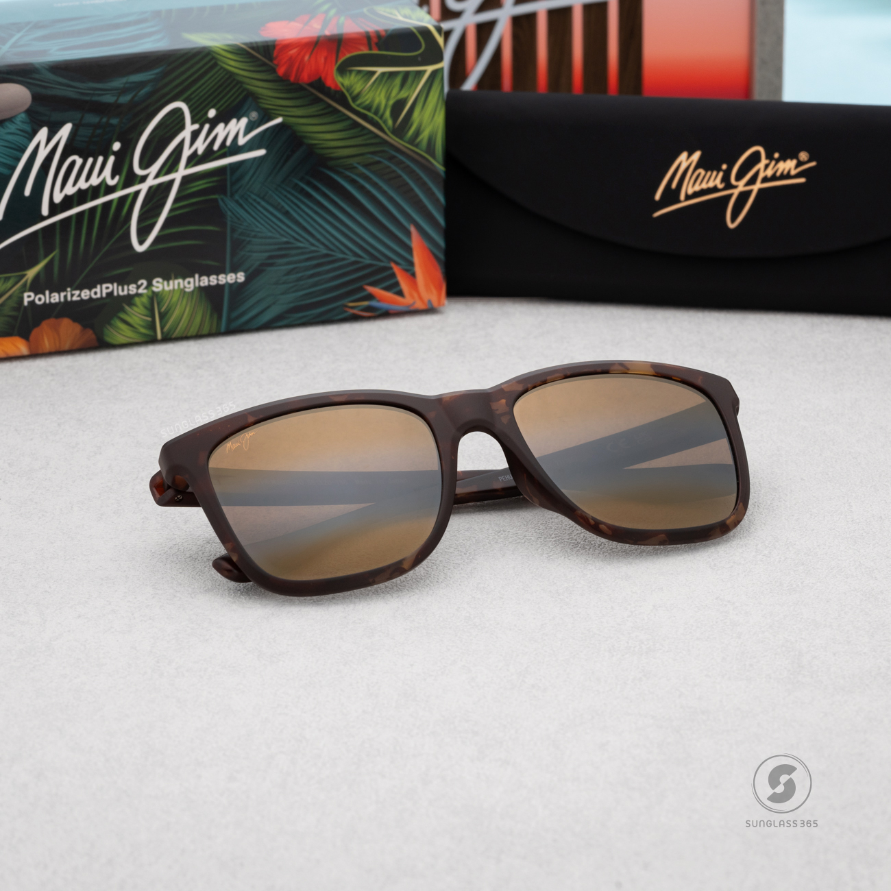 แว่นกันแดด Maui Jim PEHU MJ H602 10 HCL Bronze