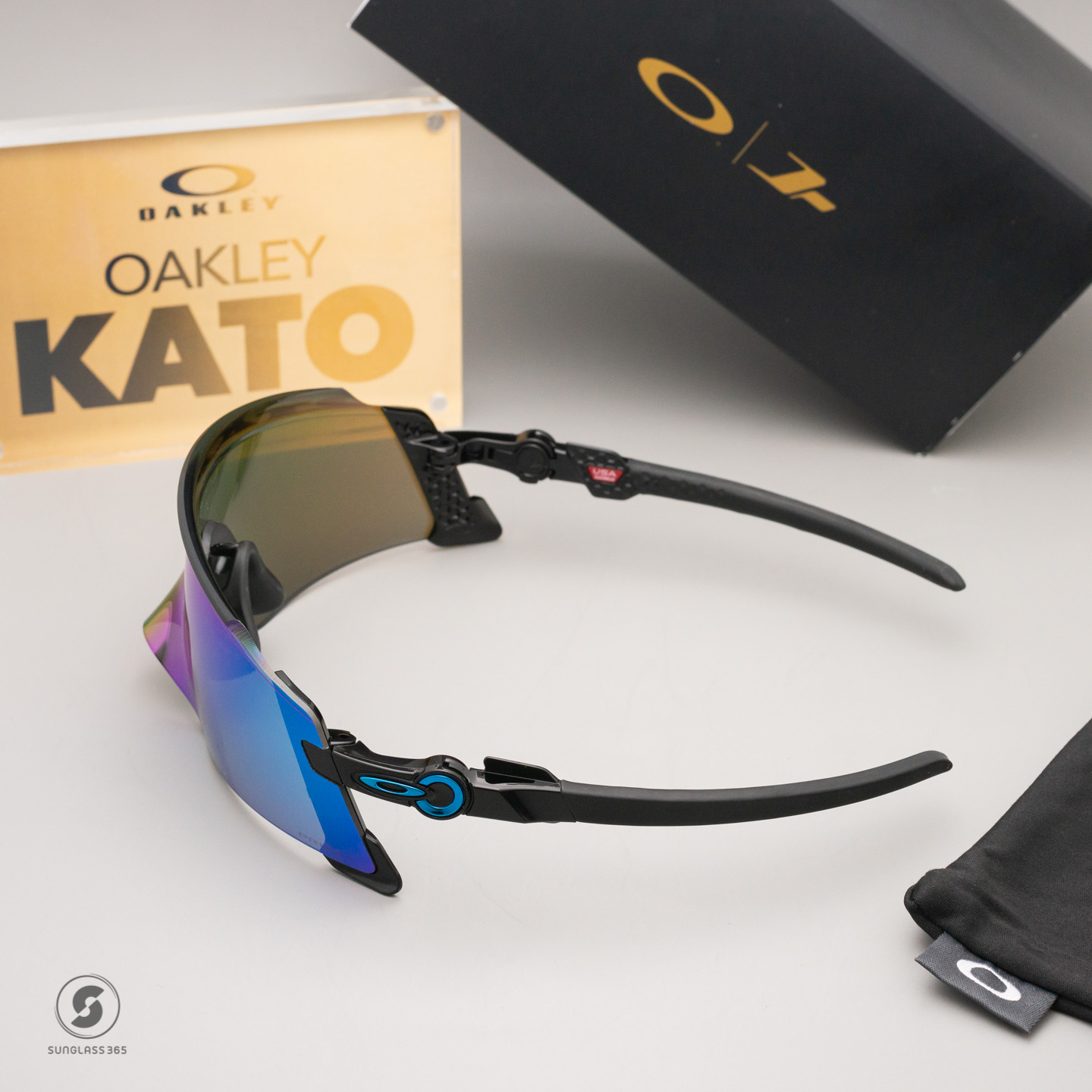 OAKLEY KATO OO9455-03 Polished Black Prizm Sapphire