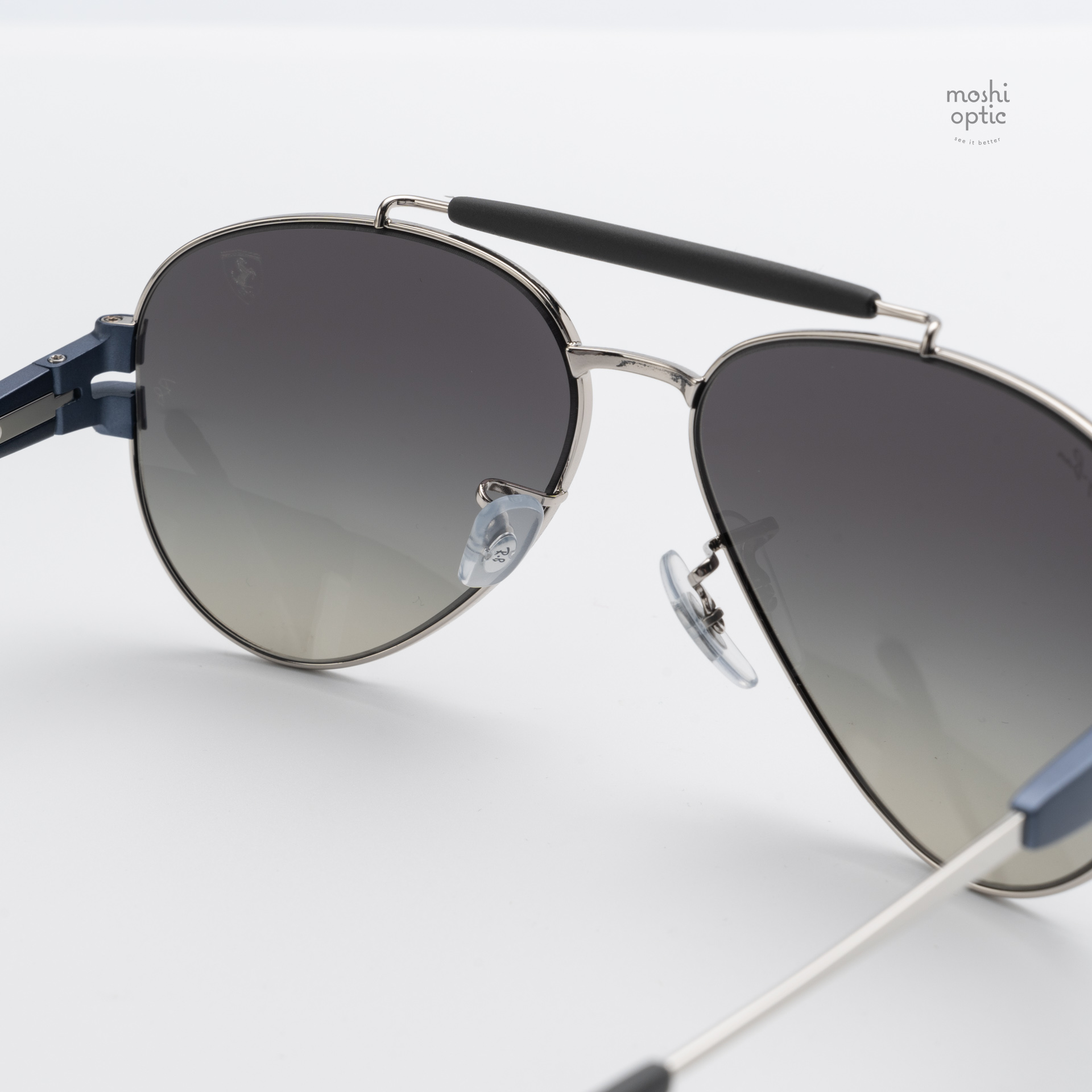 Ray-Ban RB3762M F12311 Polished Silver