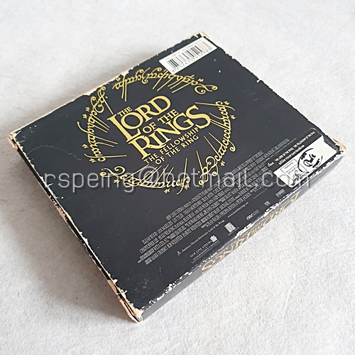 VCD Box Set ภาพยนตร์ The Lord of The Rings : The Fellowship of The Ring : อภินิหารแหวนครองพิภพ