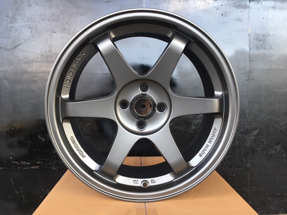 Model:TE37 281 SSW Size:15x7.0 inch Offset:+35 pcd:4x100 Center Bore:73.1 mm Color:GMM