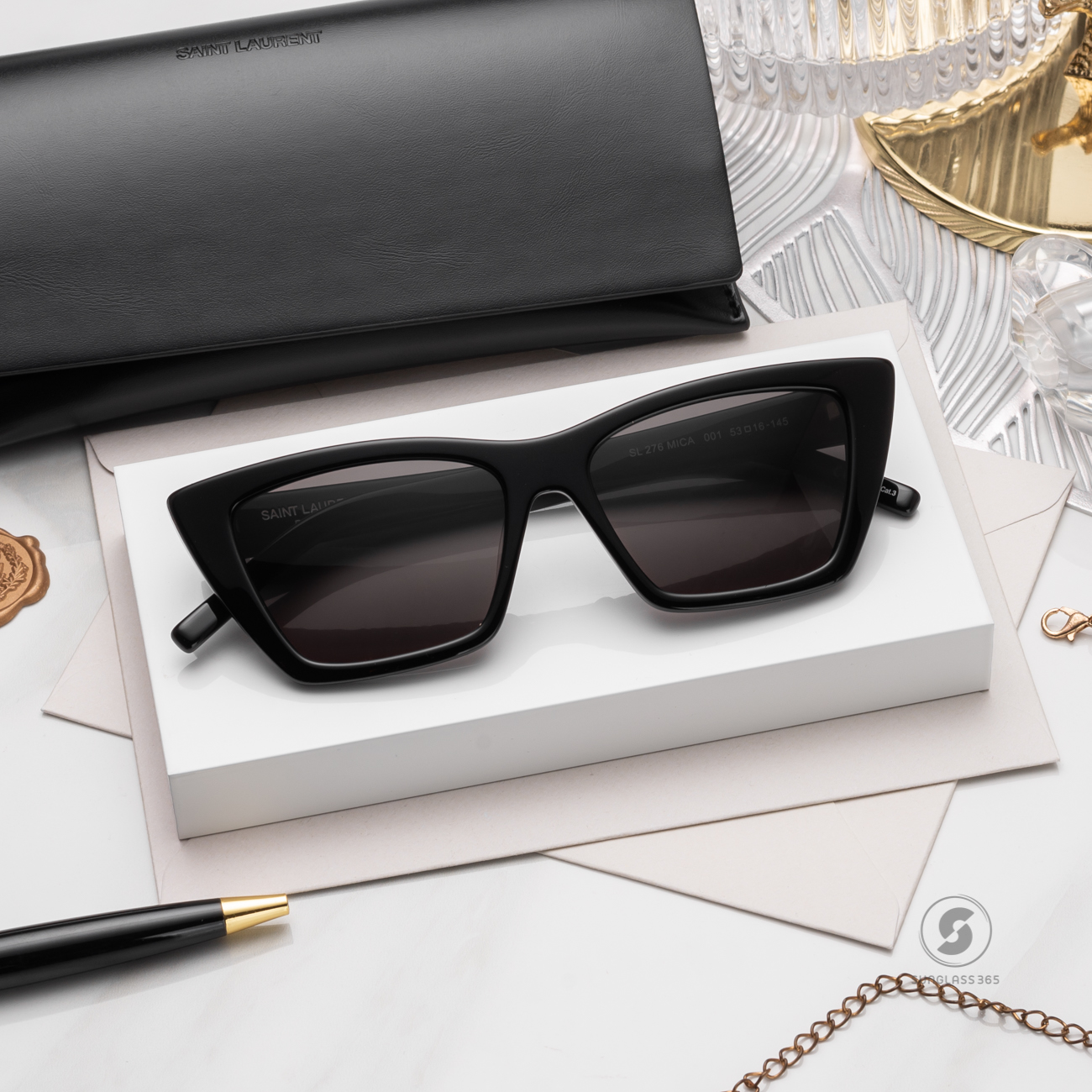 แว่นกันแดด YVES SAINT LAURENT MICA SL276 001