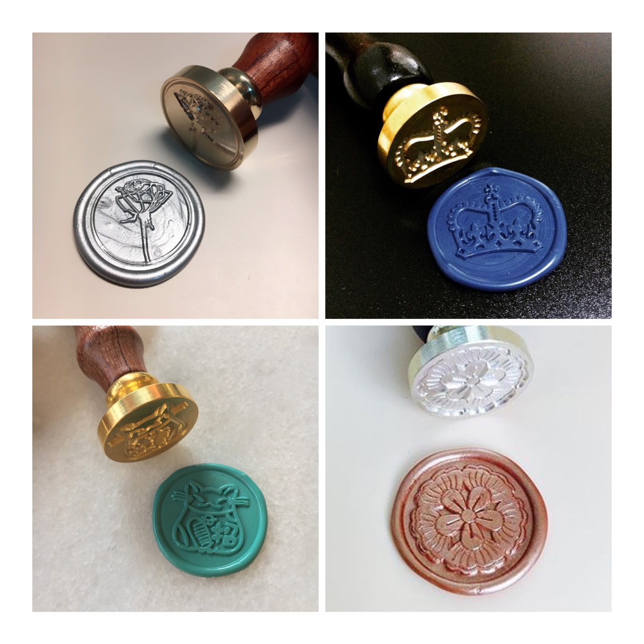 Black drawer box มาพร้อมครั่ง (เลือกตราประทับพร้อมส่งได้)