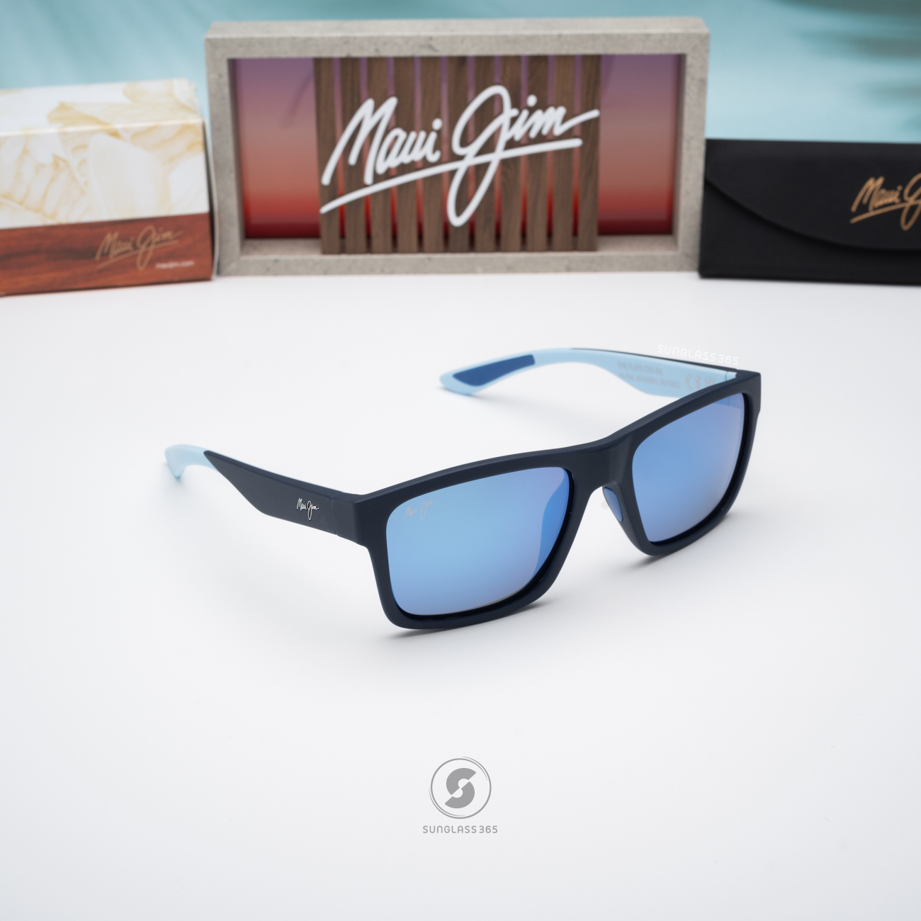 แว่นกันแดด Maui Jim The Flats MJ B897 03 Blue Hawaii