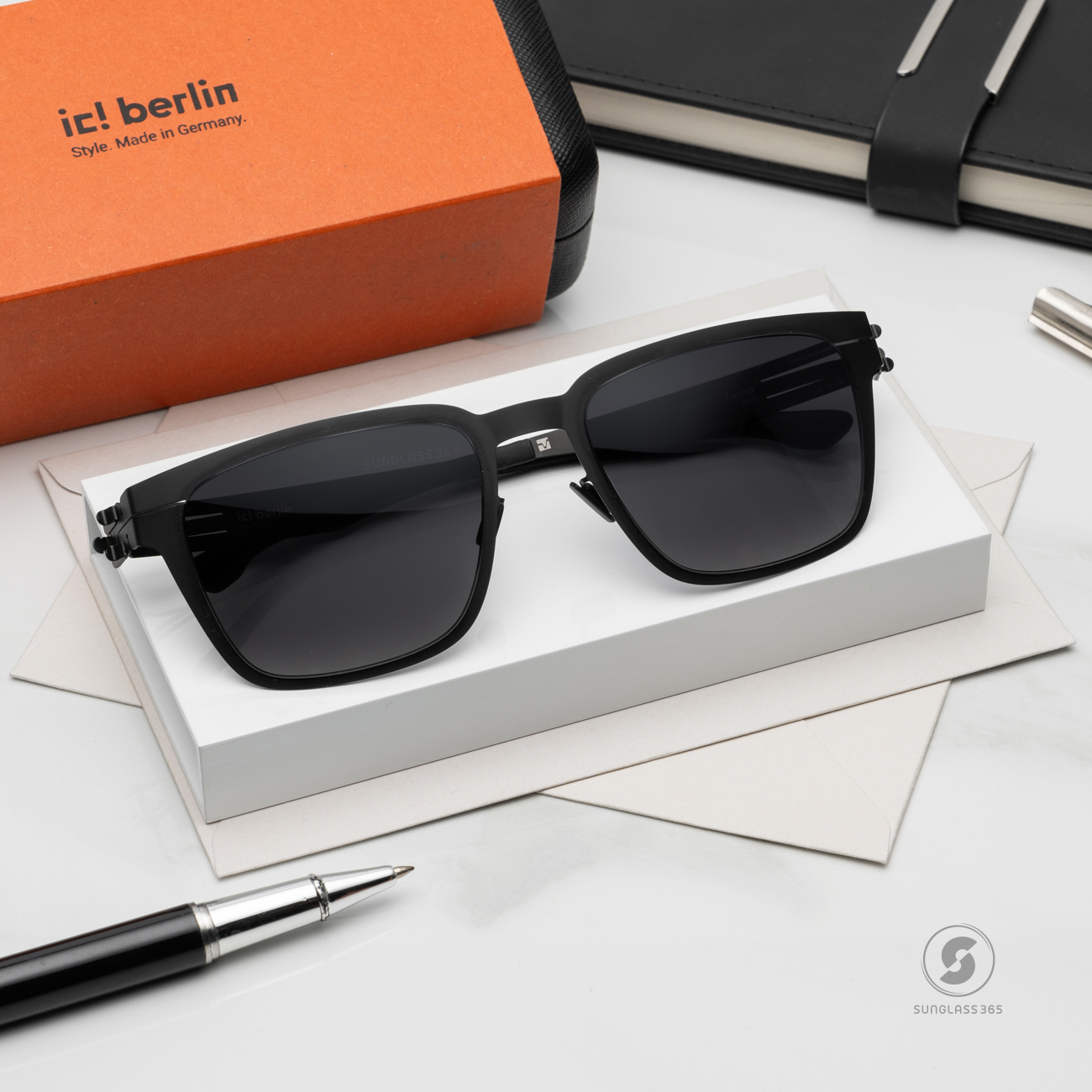 แว่นกันแดด IC BERLIN Tanner Black