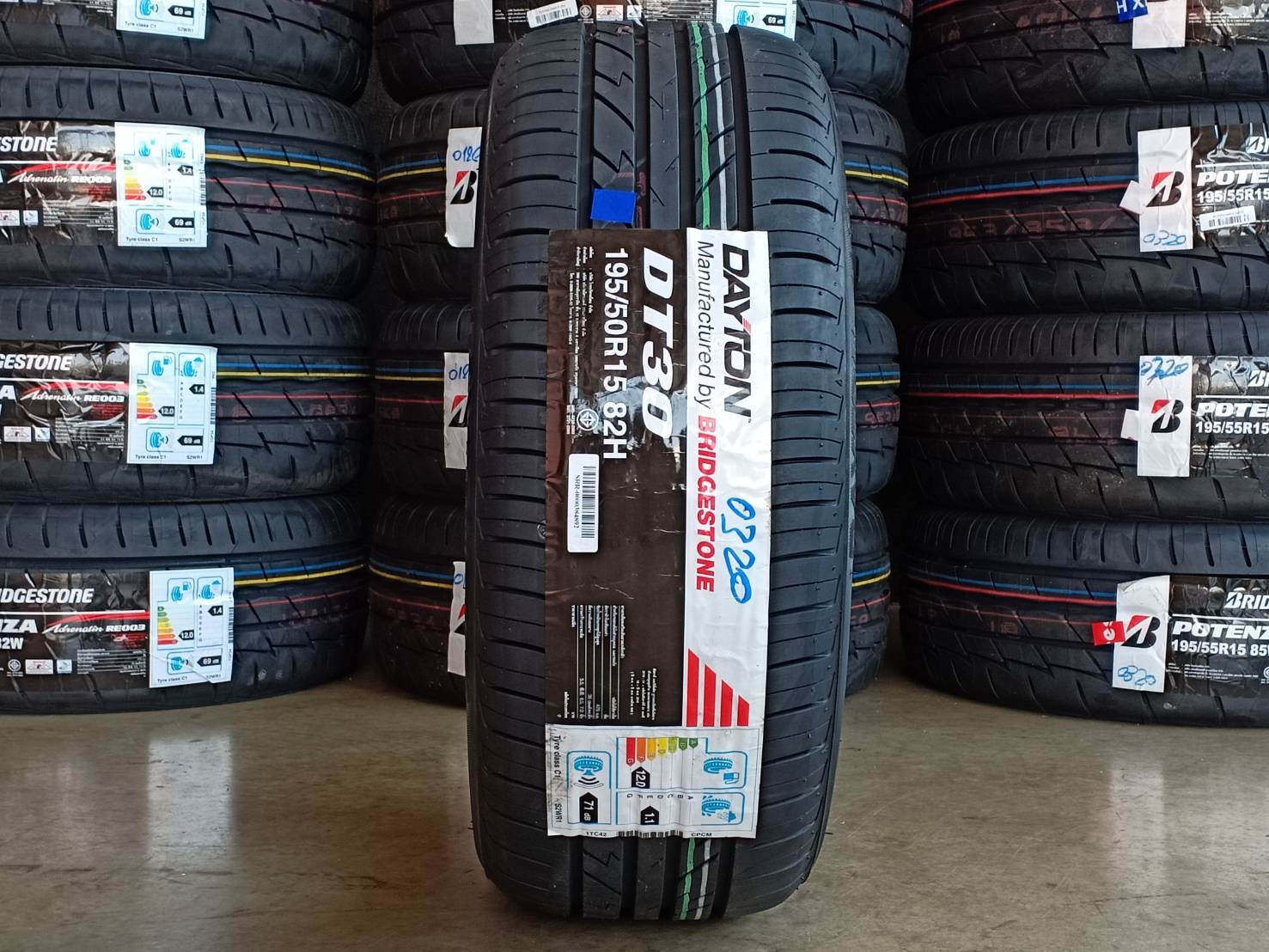 DAYTON DT30 195/50R15MADE IN THAILAND