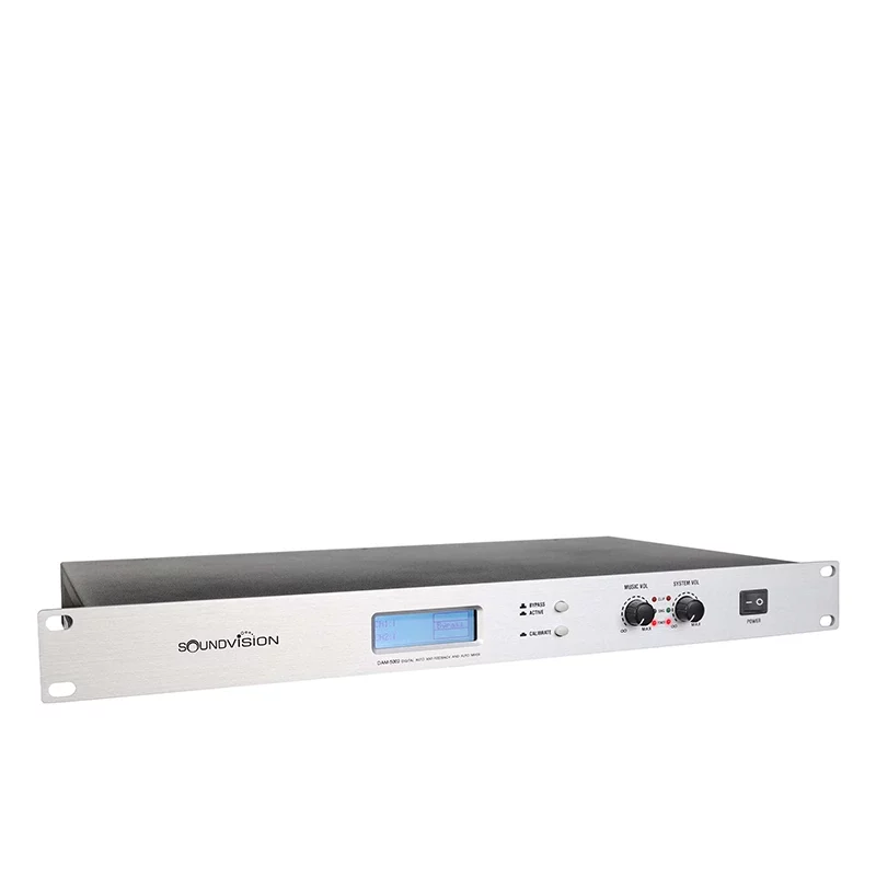 SOUNDVISION DAM-5002 เครื่อง Digital Auto Anti-Feedback และ Auto Mixer 5 ชาแนล