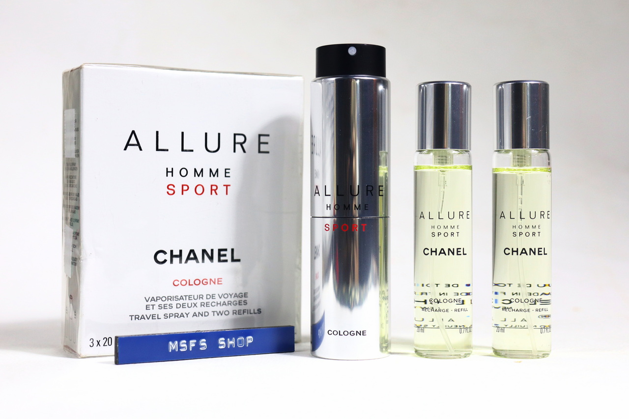 [แบ่งขาย] CHANEL - Allure Homme Sport Cologne 20ml แบ่งขายรีฟิลขวดสเปรย์พกพา - น้ำหอมแบ่งขาย