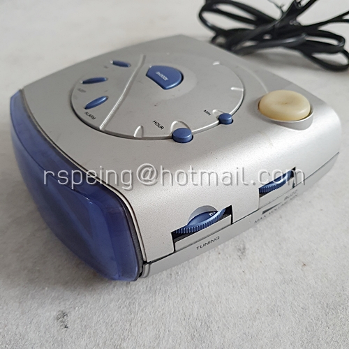 นาฬิกาปลุกดิจิตอล วิทยุ AM/FM