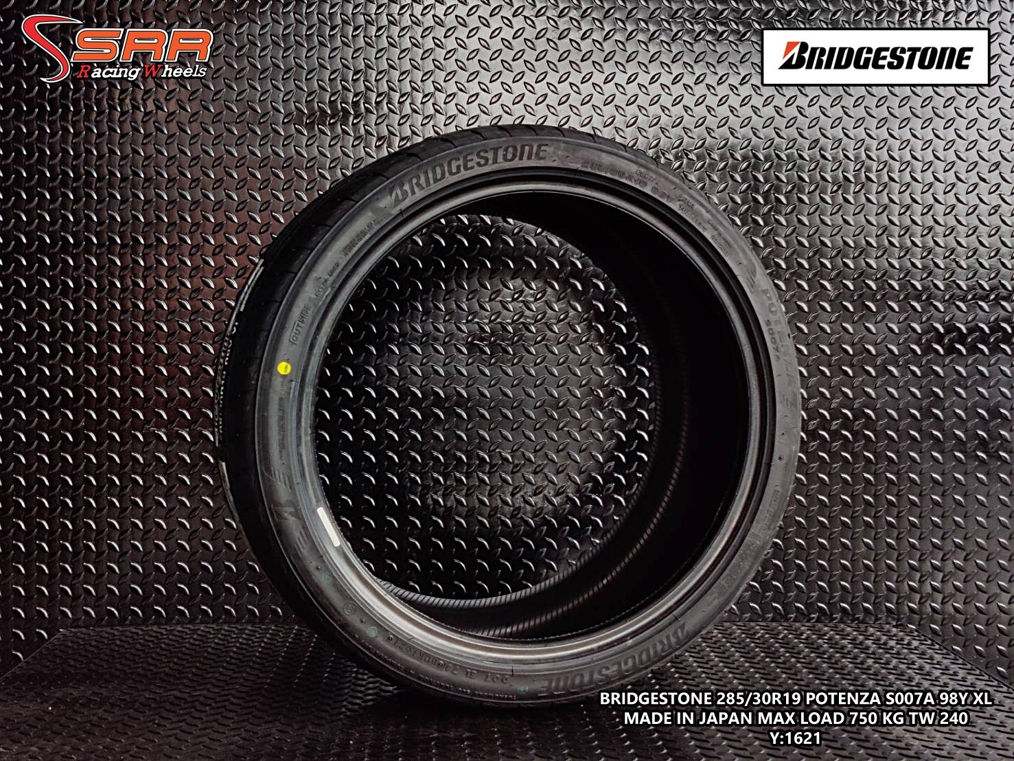 BRIDGESTONE 285/30R19 S007A ปี2021 ราคาถูก